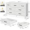 Jojoka Dresser for Bedroom with 7 Drawers - 2 of 4