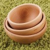 Cosy Wooden Nesting Bowls - Set of 3 - 2 of 4