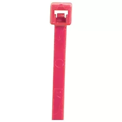 Box Partners Colored Cable Ties 18# 4" Fluorescent Pink 1000/Case CT422L