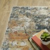 Oriental Weavers Malibu MAL05 Orange / Blue Indoor Area Rug - 2' x 8' - 4 of 4