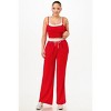 Slickblue Casual Tank & Sweatpant Set, Stretch Fabric, 2 Piece Co-ord Outfit, Sporty Style, Color Options, Size S-L - 3 of 4