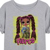 Women's - LOL Surprise! - Fierce Graffiti Oversized Graphic T-Shirt - 2 of 4