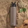 JoyJolt Stainless Steel Water Bottle with Flip Lid & Sport Straw Lid - 22 oz Hot/Cold Vacuum Insulated Stainless Steel Water Bottle - 4 of 4