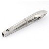 Unique Bargains Metal Super Market Restaurant Buffet Food Tongs 9" Silver Tone 1 Pc - 2 of 4