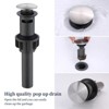 LunaLulink 2 Handle 8-inch Widespread Bathroom Sink Faucet Brushed Nickel Washbasin Faucet 3-Hole 360° Swivel Spout Washbasin Sink Faucet - 4 of 4
