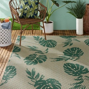 Palm Indoor/Outdoor Rug - Tommy Bahama - 1 of 4