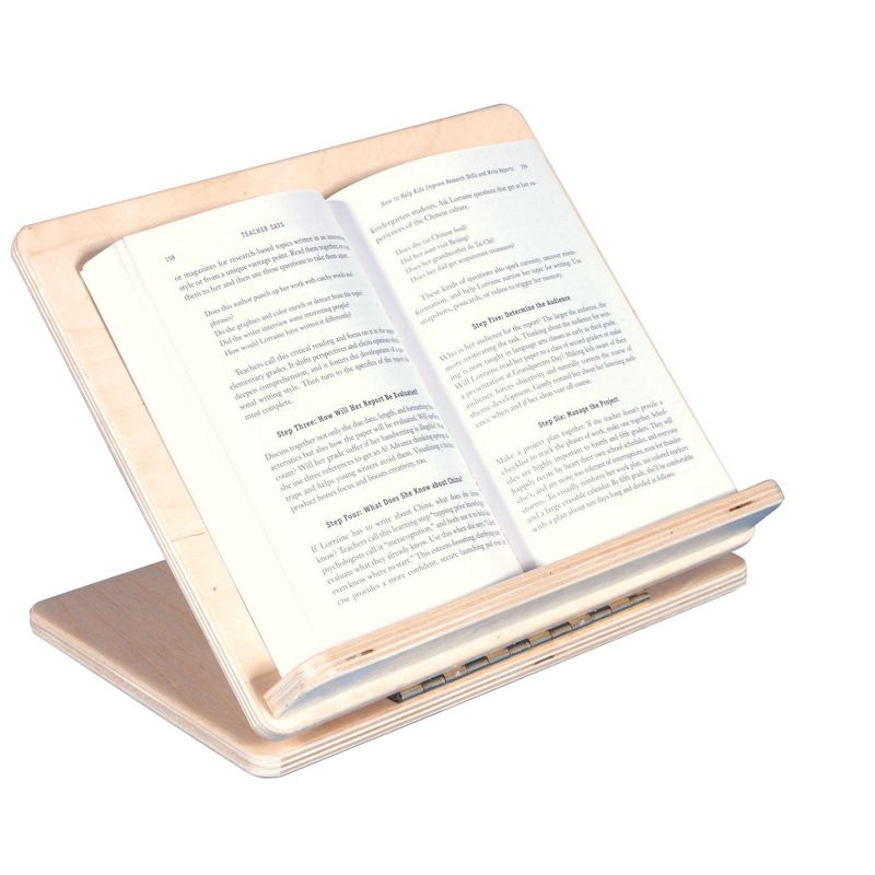 Abilitations Book Buddy Wooden Slant Board, 9 x 12 Inches, 2 of 3