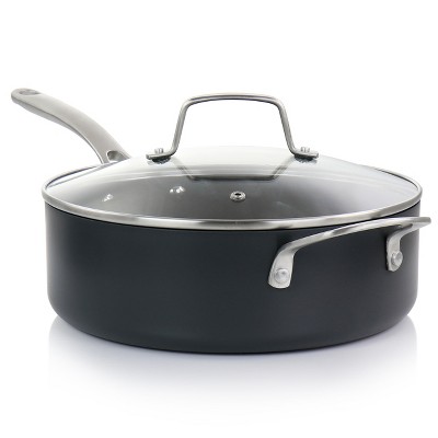 10 Piece Black Nonstick Aluminum Cookware Set