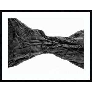 41" x 32" Desert Arches V by Jenna Guthrie Framed Wall Art Print Black - Amanti Art: Modern Landscape, Wood Composite Frame - 1 of 4