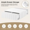KWPZQEB TV Stand & Coffee Table Set of 2, Multi-Functional Media Console with Drawers, Modern Dual Purpose Center Table for Living Room, Bedroom - 4 of 4