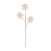 Melrose Wood Snowflake Spray (Set of 6) - 2 of 3