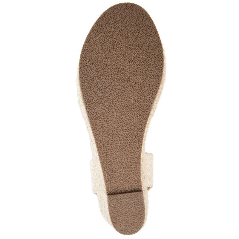 Journee Collection Womens Ashlyn Tru Comfort Foam Wedge Heel Espadrille Sandals, 6 of 13
