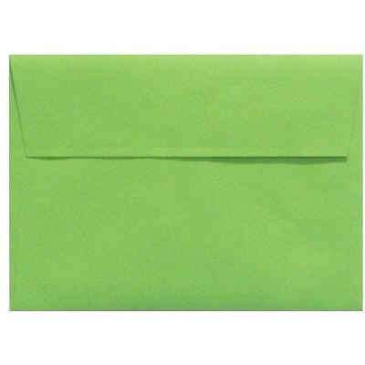 LUX A4 Invitation Envelopes 4 1/4 x 6 1/4 50/Box Limelight LUX-4872-101-50