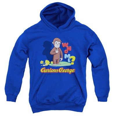 Boys’ Curious George Who Me Hooded Sweatshirt
