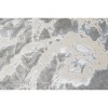 Azure Modern Abstract Silver/Gray/Ivory Area Rug - 4 of 4