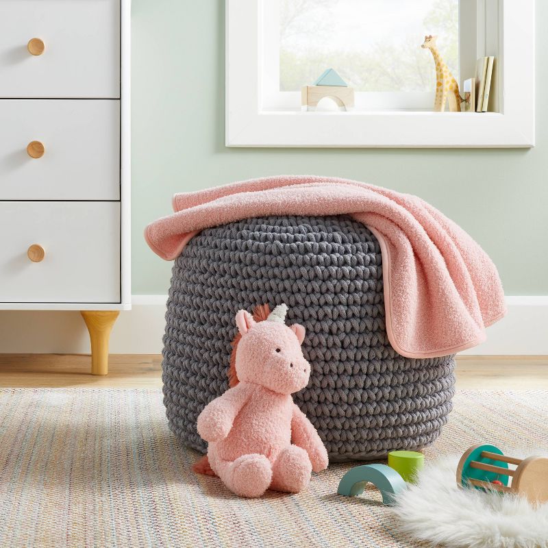 Plush Blanket with Soft Toy - Unicorn - Cloud Island&#8482;, 3 of 6
