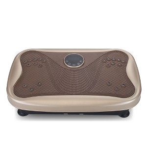 Naysaye Exercise Trainers Vibration Plate Fitness Platform Whole Body for Lymphatic Drainage Shaking Workout Board, Gold, 21.9"*14.4"*5.5" - 1 of 4