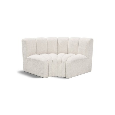 Meridian Furniture,Arc Boucle Fabric Modular Sofa