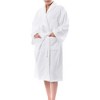 Alpine Swiss Blair Womens Cotton Terry Cloth Bathrobe Shawl Collar Velour Spa Robe - 4 of 4