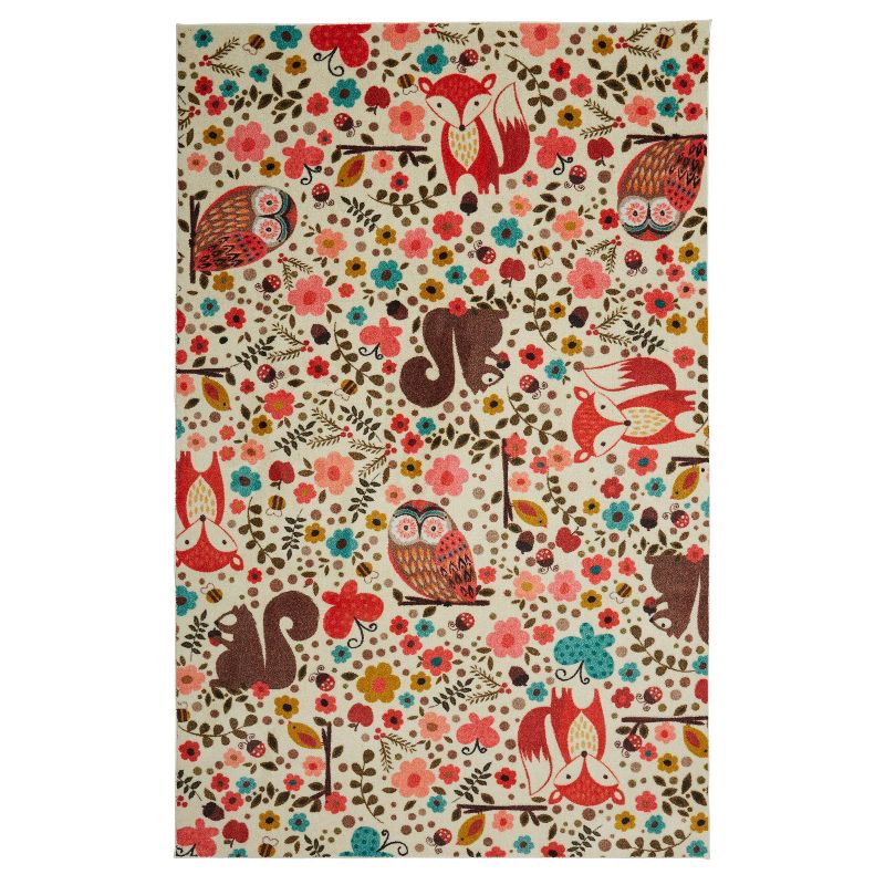 8&#39;x10&#39; Enchanted Forest Kids&#39; Rug - Mohawk, 1 of 11