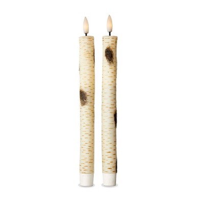 TAG Birch Led Tapers S/2