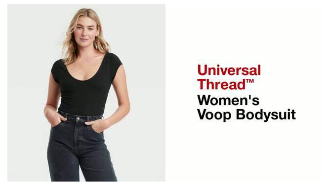 Women's Voop Bodysuit - Universal Thread™ , 2 of 5, play video