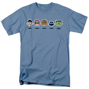 Teen Titans Go Floating Heads Adult T-Shirt - 1 of 4
