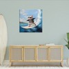 Stupell Industries Cool Surfer Mouse Blue Ocean Waves, 36" x 36" - 2 of 4