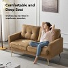 Karl Home |53.5 inch Square Arms Loveseat Sofa - 3 of 4