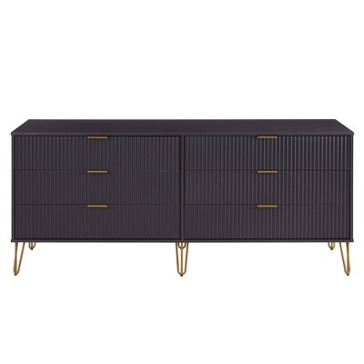 Manhattan Comfort Dumbo 6 Drawer Double Dresser