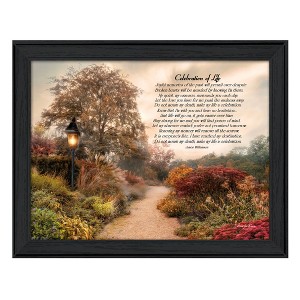 Celebration of Life By Robin-Lee Vieira, Printed Wall Art, Ready To Hang Framed Poster, Black Frame - 1 of 4
