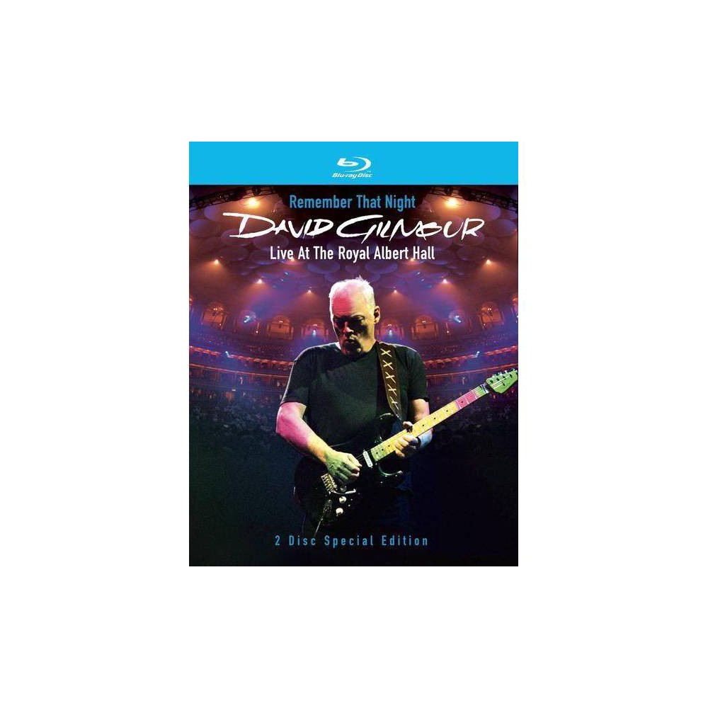 UPC 886971391398 product image for David Gilmour: Remember That Night (Blu-ray) | upcitemdb.com