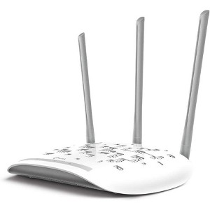 TP-Link Wi-Fi Access Point TL-WA801N 2.4Ghz 300Mbps, Supports Multi-SSID/Client/Bridge/Range Extender 2 Fixed Antennas White Manufacturer Refurbished - 1 of 4