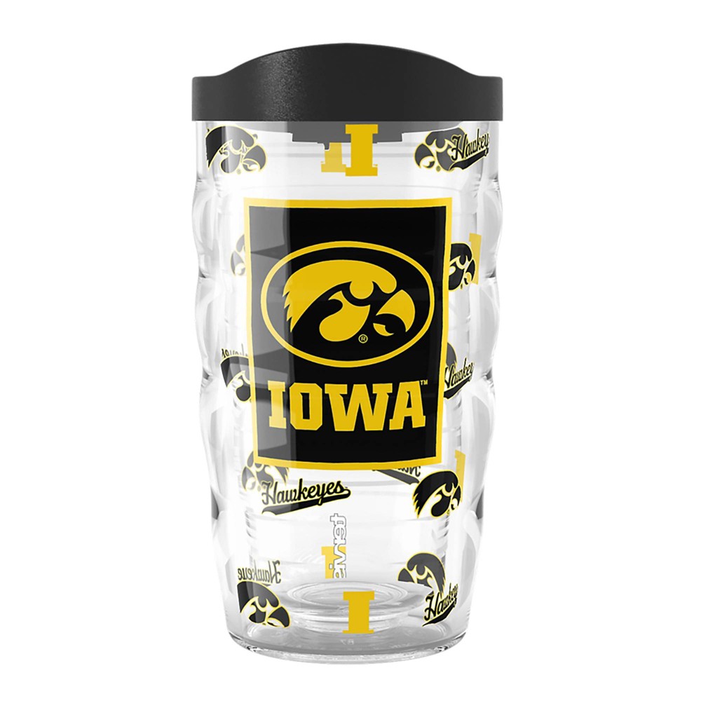 NCAA Iowa Hawkeyes Overtime Classic Wavy Tumbler - 10oz