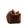 Maliang Ultra Soft Fluffy Loveseat Bean Bag Sofa with Pillows, Chase Lounge Chair for Living Room or Bedroom, No Assembly Required - 3 of 4