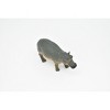 Hippo, Hippopotamus, Very Nice Plastic Design, African Animal Figure, Figure, Model, Figurine, Replica, Toy,  5 Inches.   CWG183 BB44 - 4 of 4