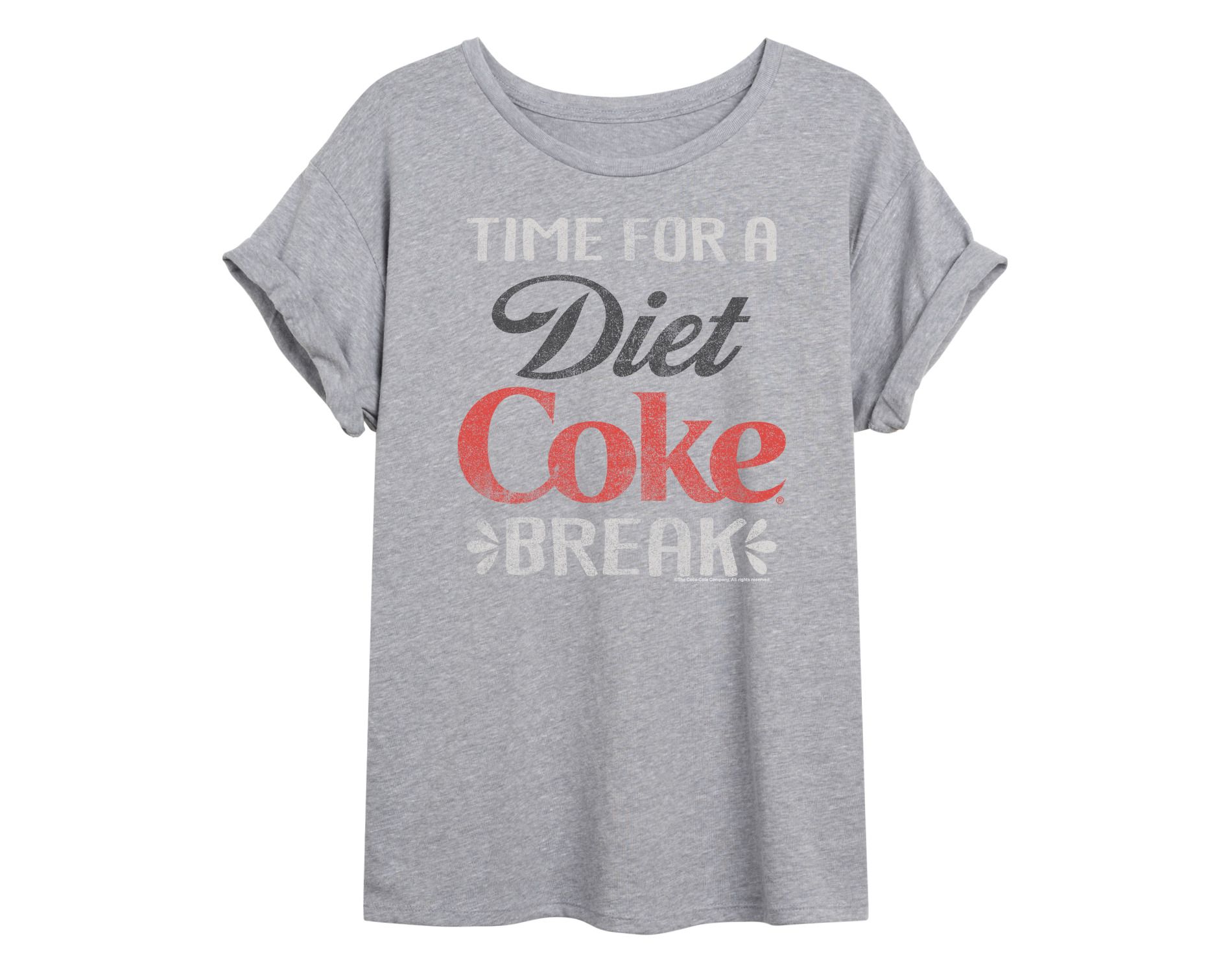 Women's - Coca-Cola - Diet Coke Break Oversized Graphic T-Shirt