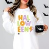 Simply Sage Market Women's Graphic Sweatshirt Halloween Lightning Bolt Colorful - 2 of 4