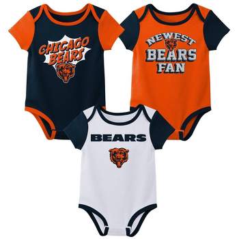 NFL Chicago Bears Infant Boys' 3pk Bodysuit