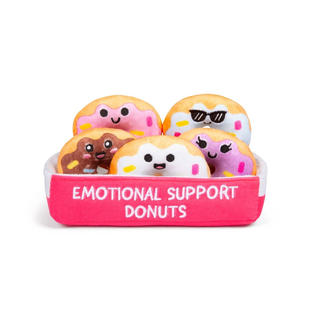Photos - Soft Toy What Do You Meme? Emotional Support Donuts Stuffed Animal