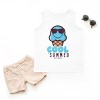 The Juniper Shop SmileyWorld Cool Summer Ice Cream Blue Toddler Tank - 2 of 4