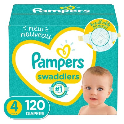 target pampers diapers size 4