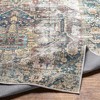 Hauteloom Blue Catigpian Distressed Washable Area Rug - 3 of 4