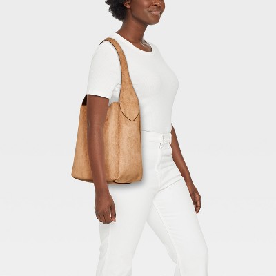 A New Day Bucket Shoulder Bag - A New Day™ Tan — фото 2