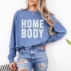 Simply Sage Market Women's Home Body Block Long Sleeve Graphic Tee - 2 of 4