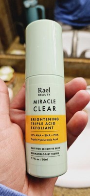 Rael Miracle Clear Brightening Triple Acid Face Exfoliant Gel-serum - 1 ...