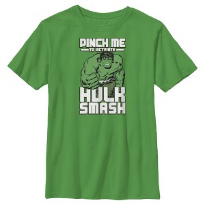 Boy's Marvel St. Patrick's Day Hulk Smash T-Shirt - 1 of 3