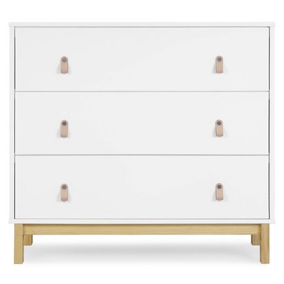 babyGap by Delta Children Legacy 3 Drawer Dresser with Leather Pulls and Interlocking Drawers