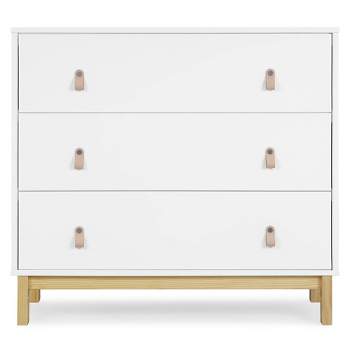 babyGap by Delta Children Legacy 3 Drawer Dresser with Leather Pulls and Interlocking Drawers