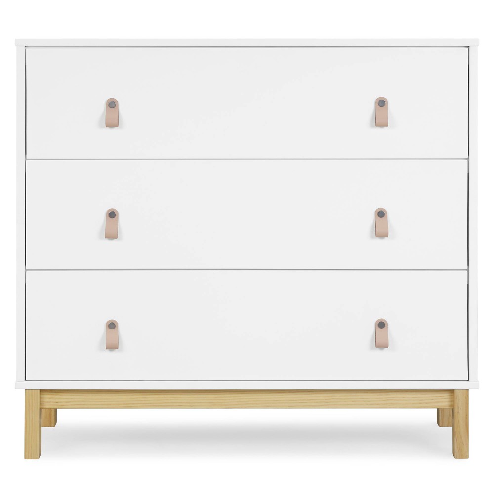 Photos - Dresser / Chests of Drawers babyGap by Delta Children Legacy 3 Drawer Dresser with Leather Pulls and I